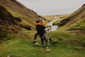 Iceland Waterfall Couples Session