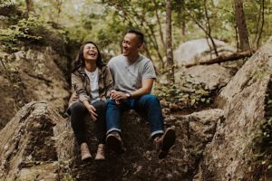 Candid engagement session by Shelly Pate Photography