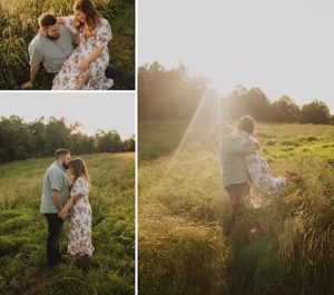 engagement session multi image collage by shelly pate