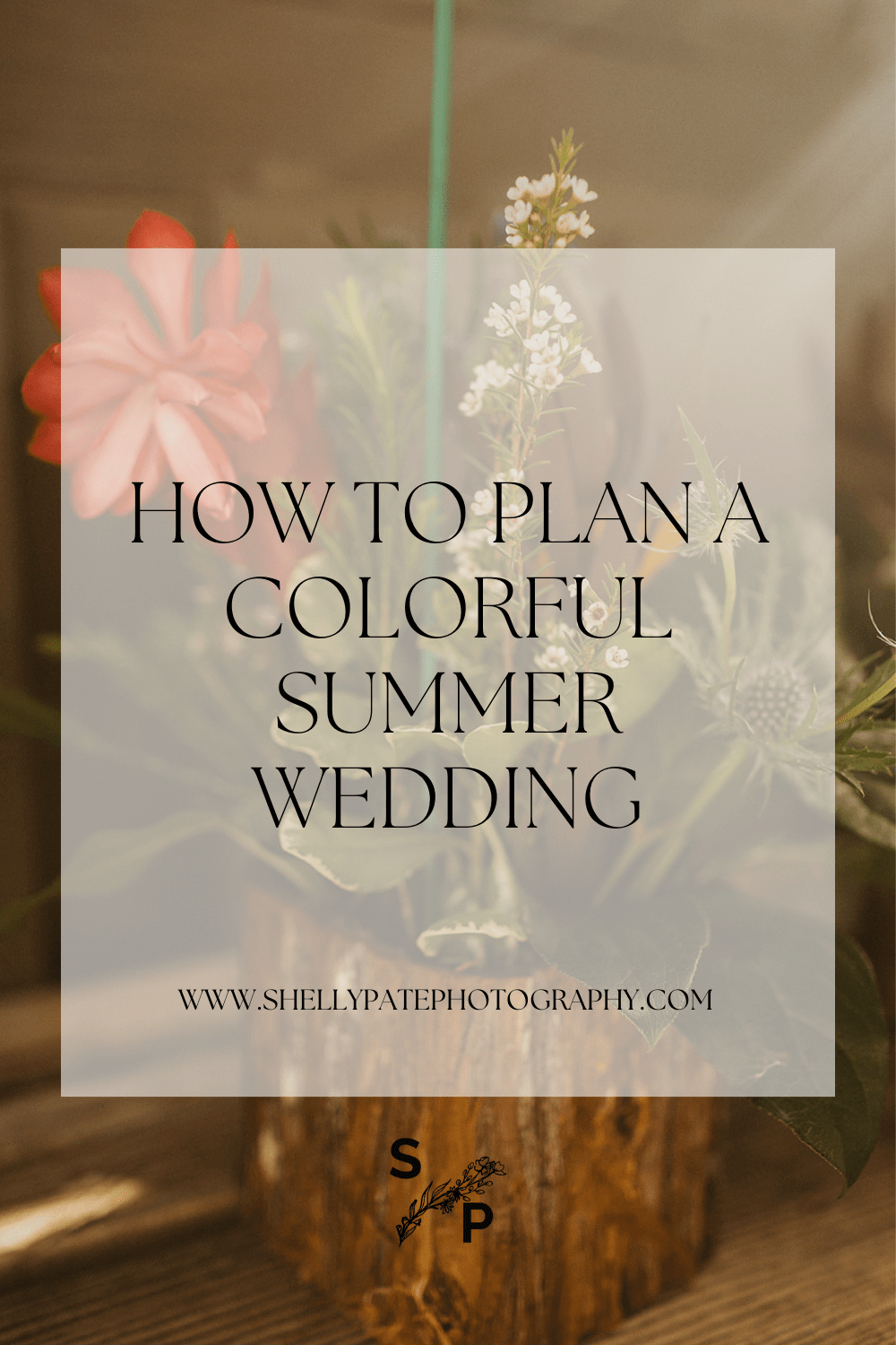 How to plan a colorful summer wedding tips