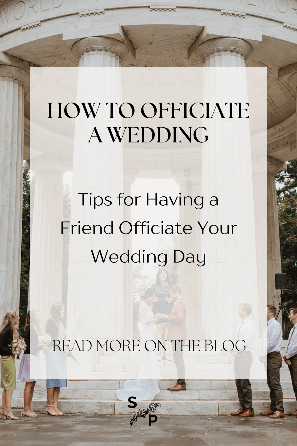 how to officiate a wedding