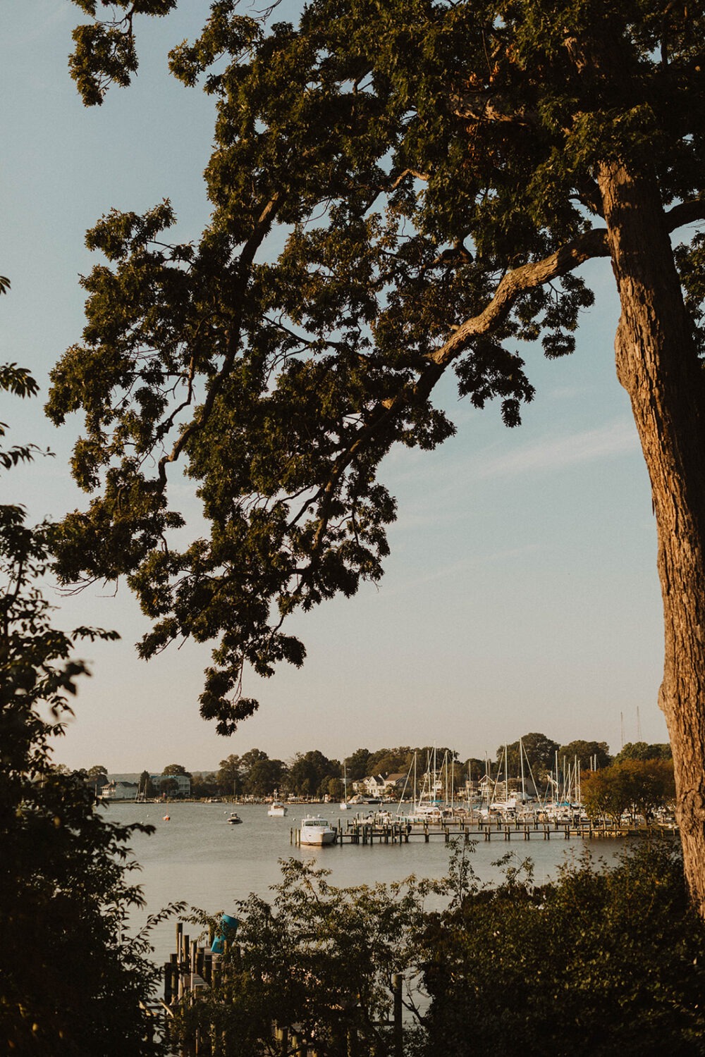 waterfront Annapolis Maryland wedding venue view