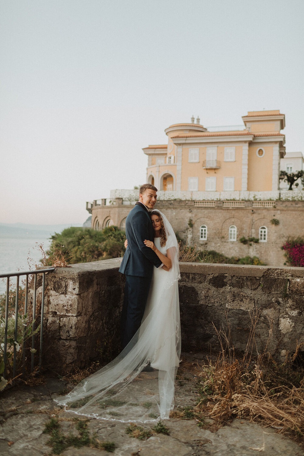 couple takes day-after photos as part of photography wedding package