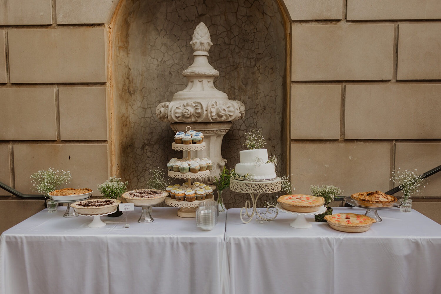 wedding desserts created by wedding vendors