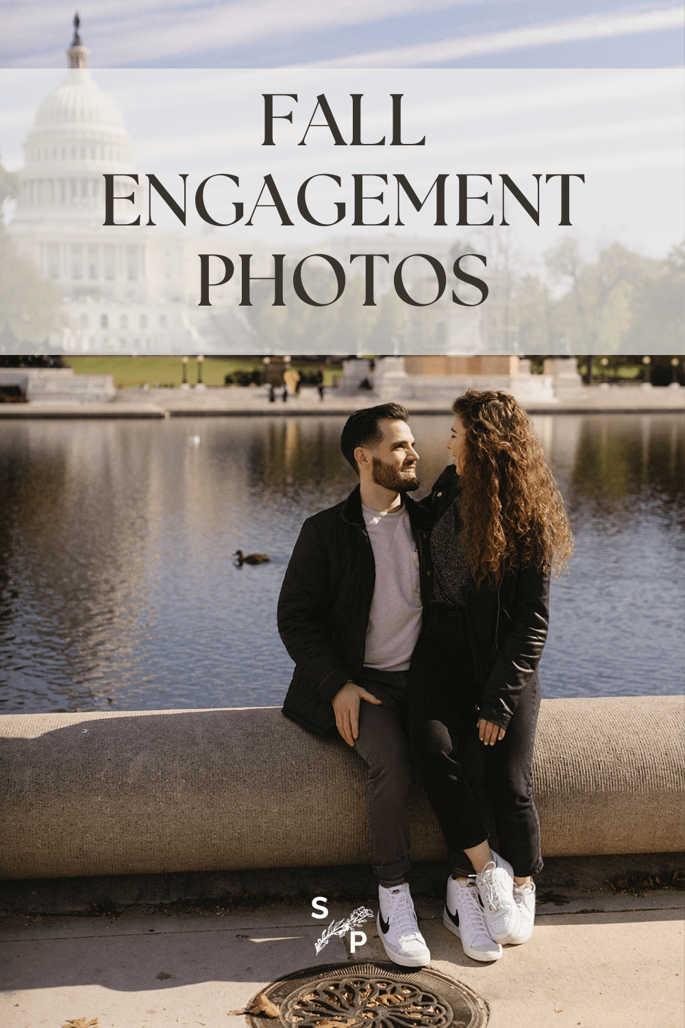 fall engagement photos