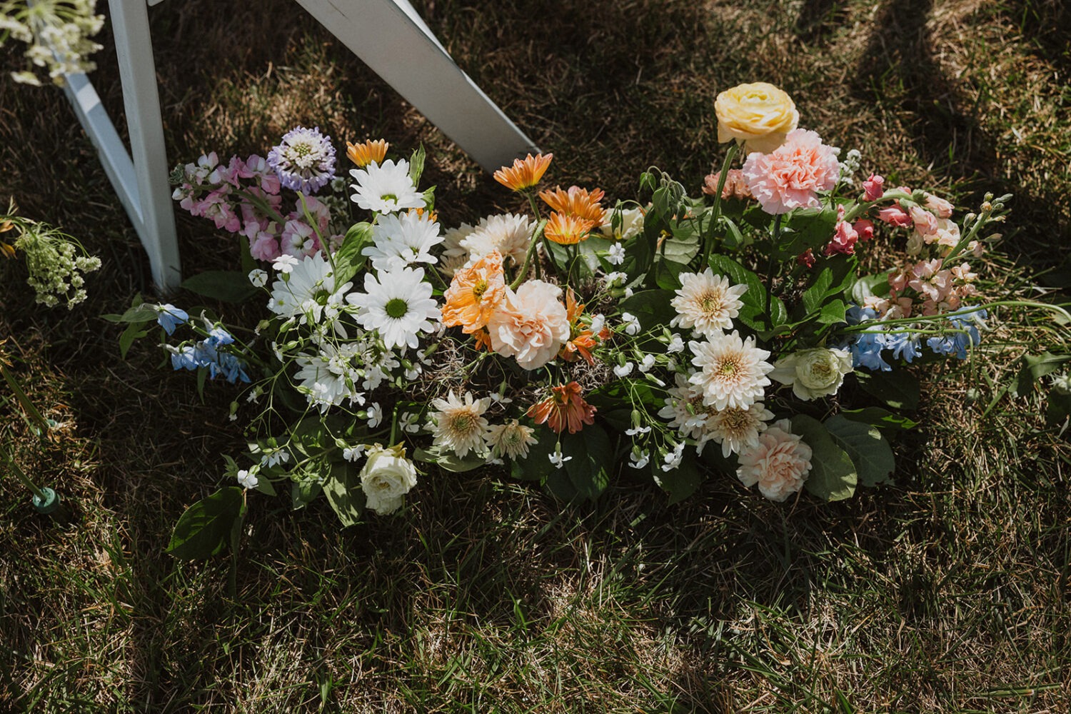 wedding florist ideas seen in ceremony florals