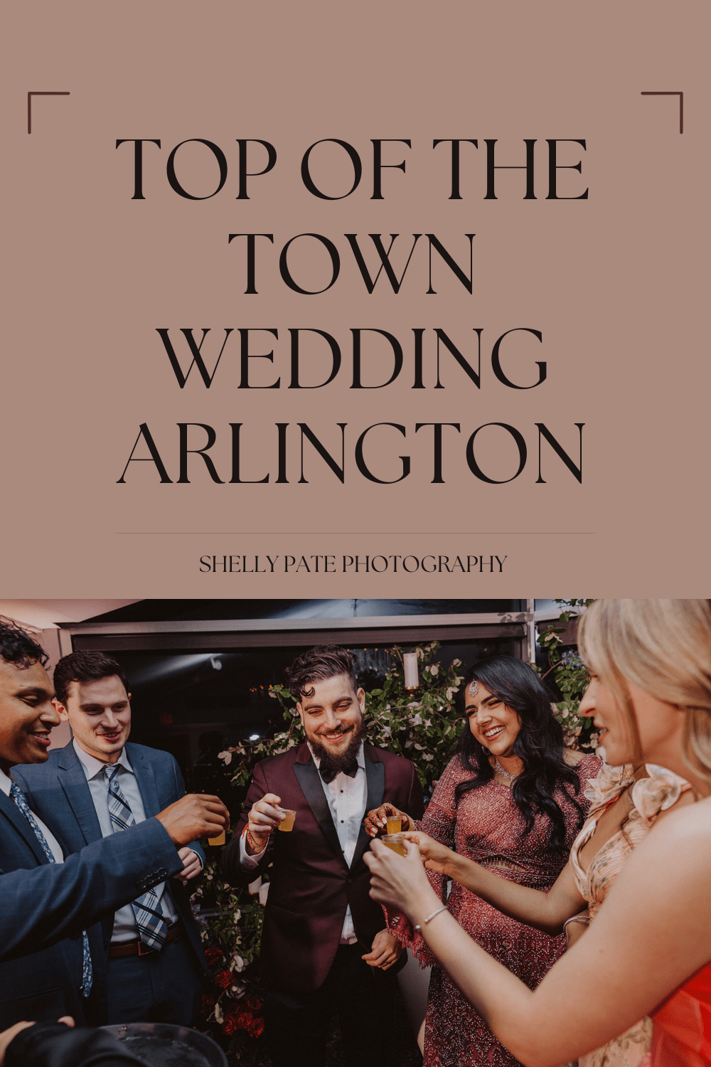 top of the town wedding in Arlington, Virginia