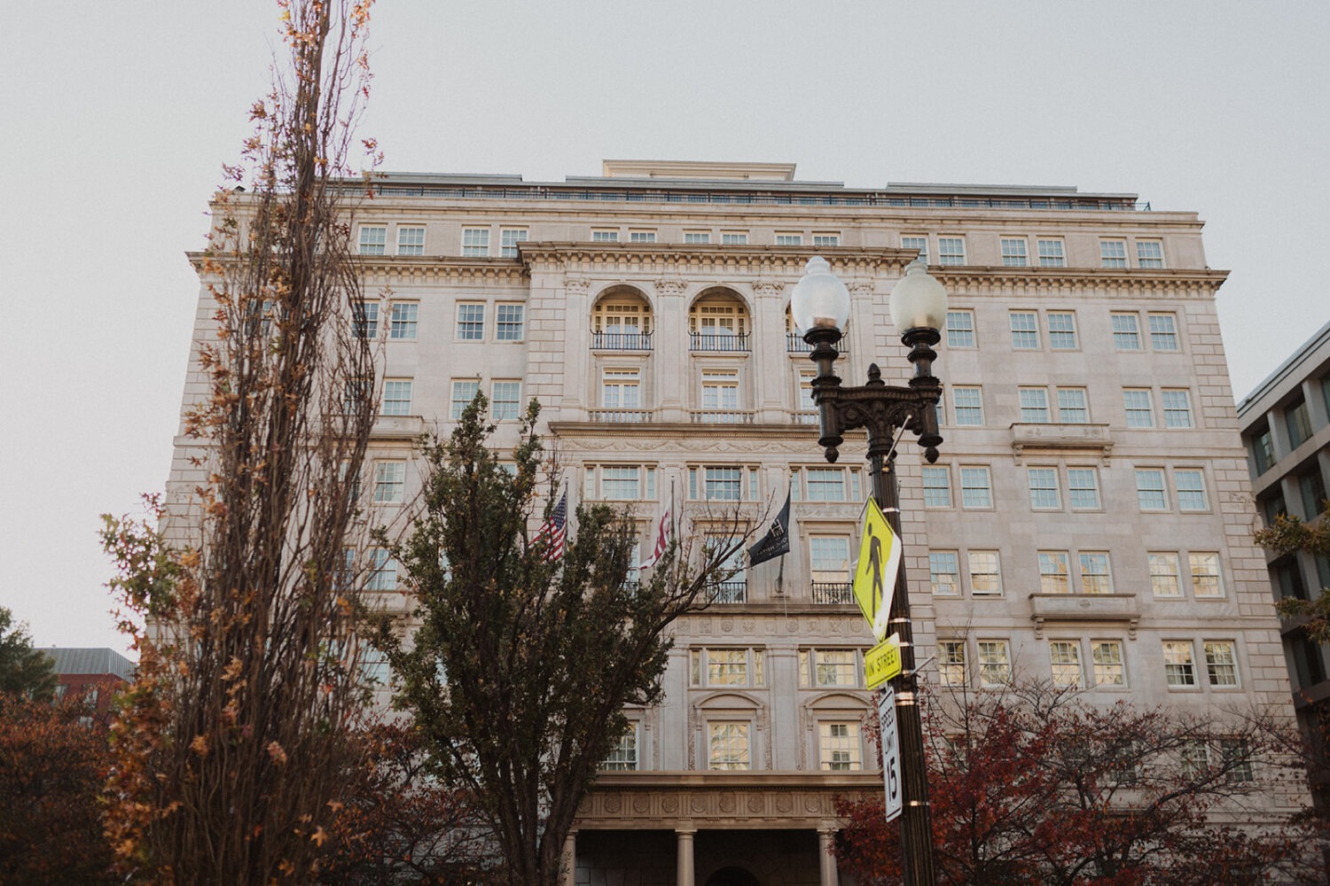 The Hay Adams Hotel.