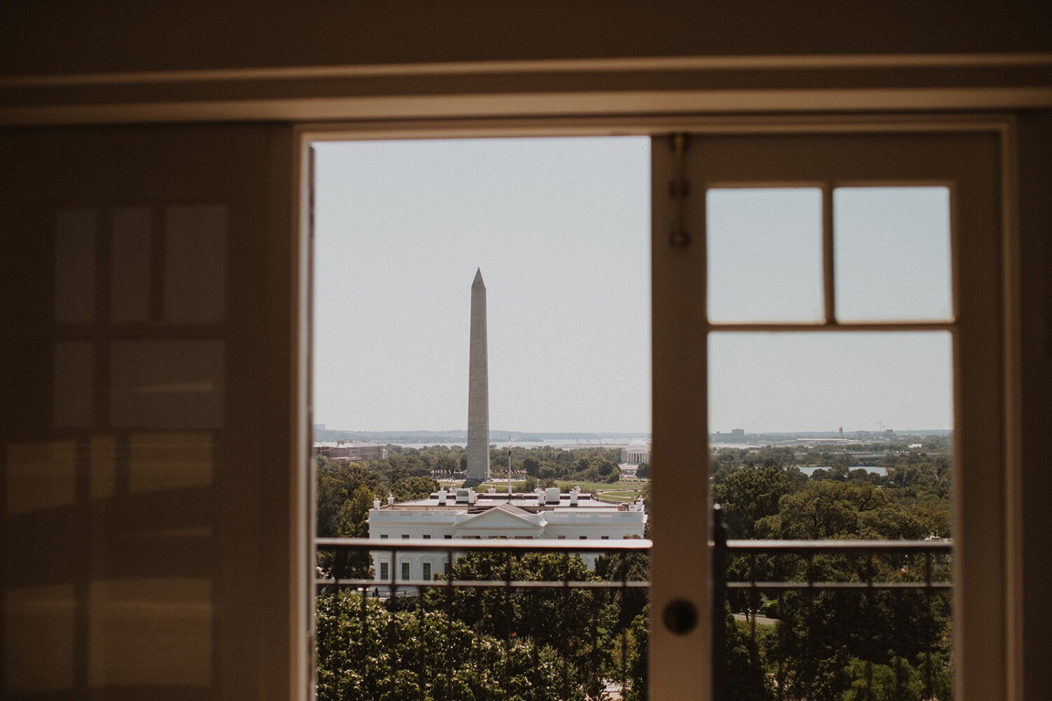 view from rooftop venues in Washington DC 