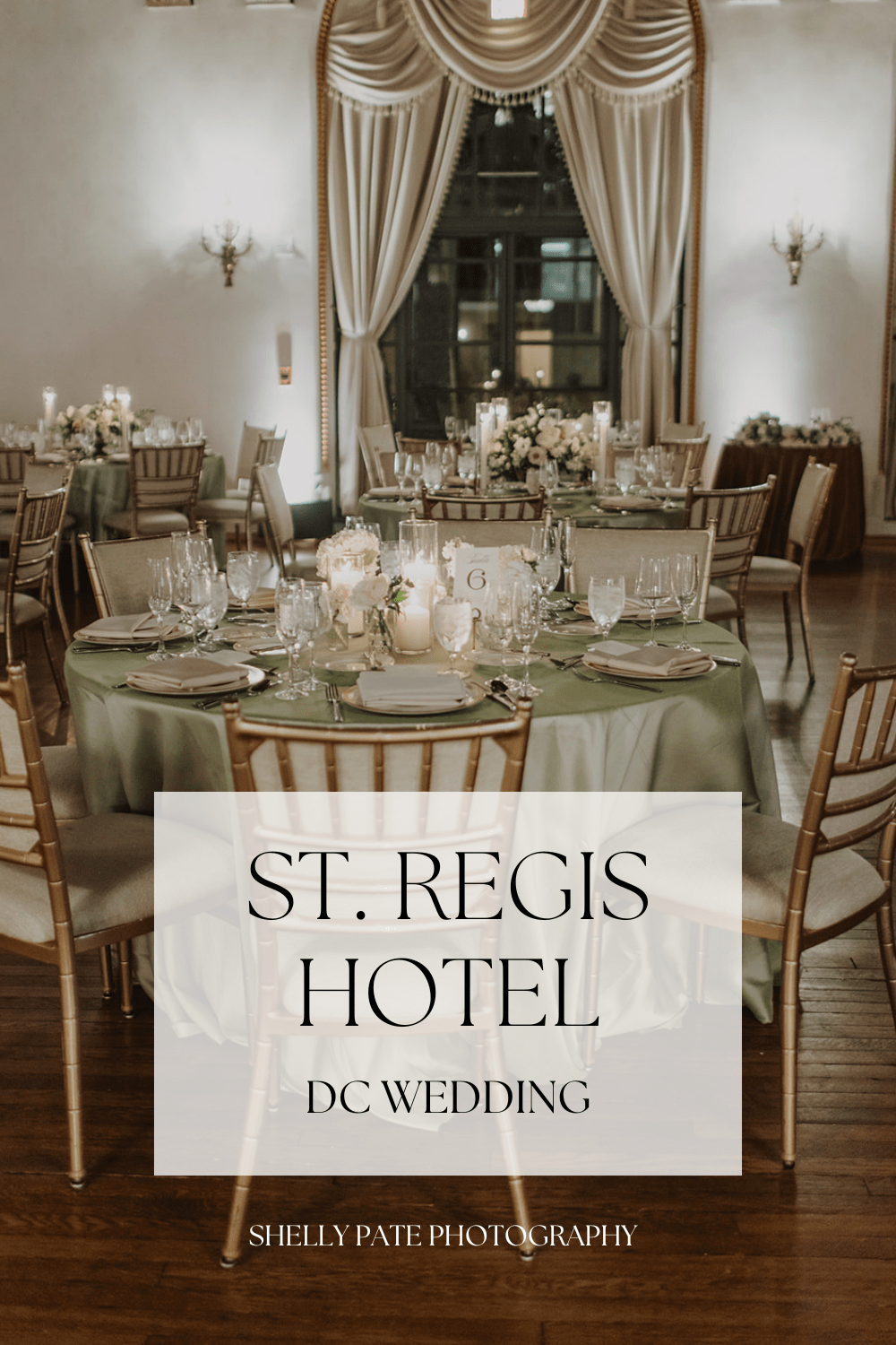 St. Regis hotel DC wedding