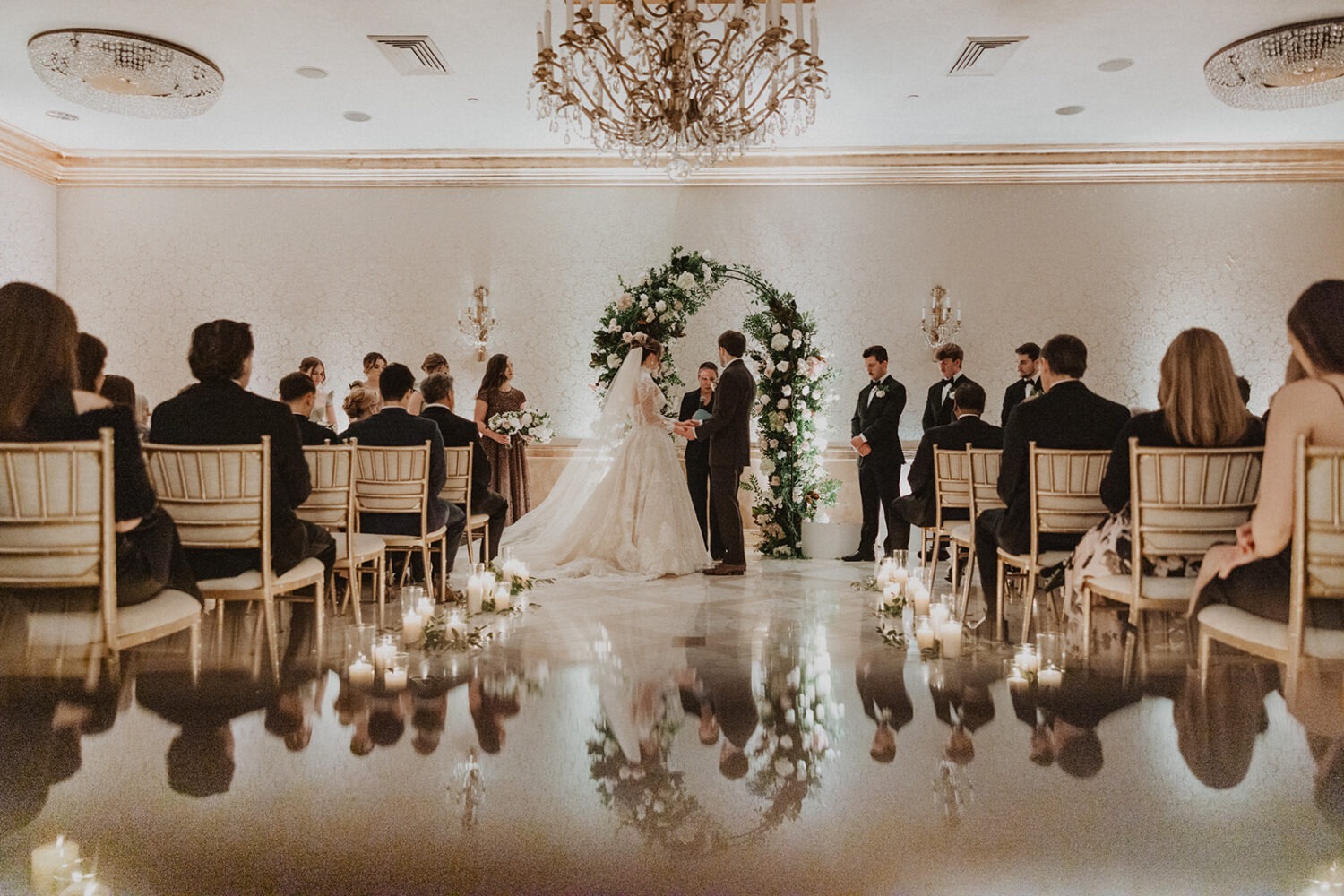 wedding ceremony at St. Regis DC hotel