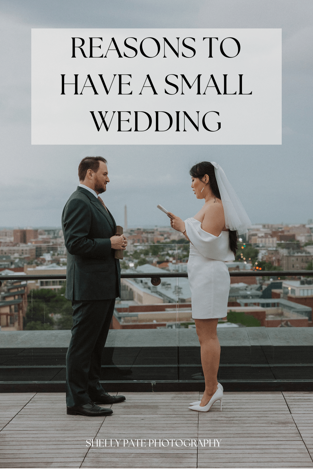 reasons to go with a nontraditional wedding size