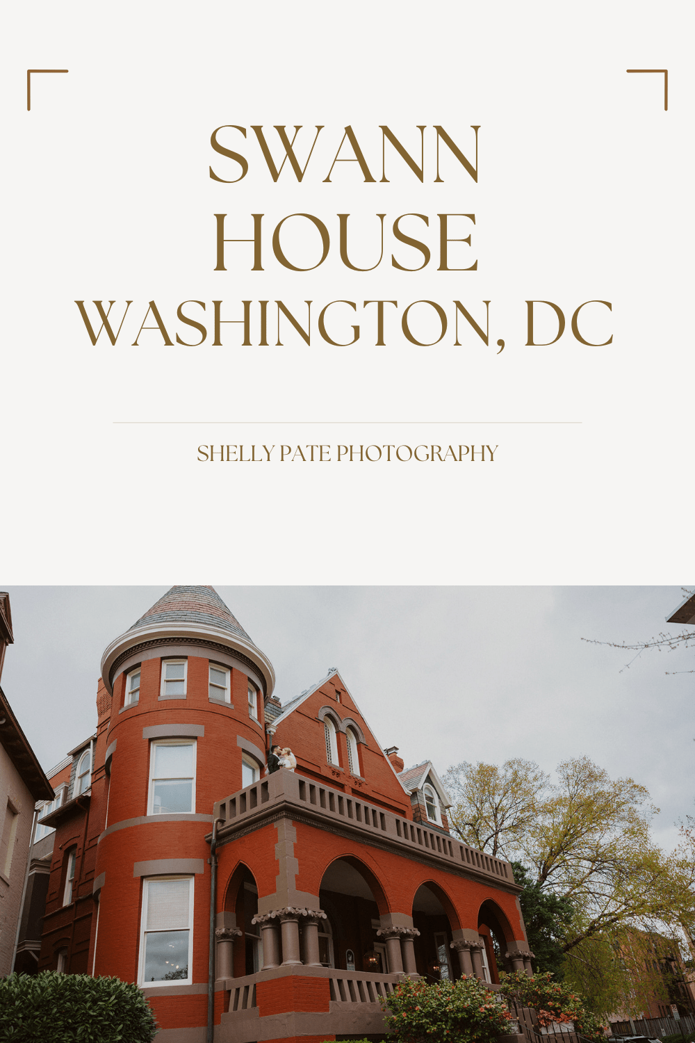 Swann House wedding venue in Washington DC