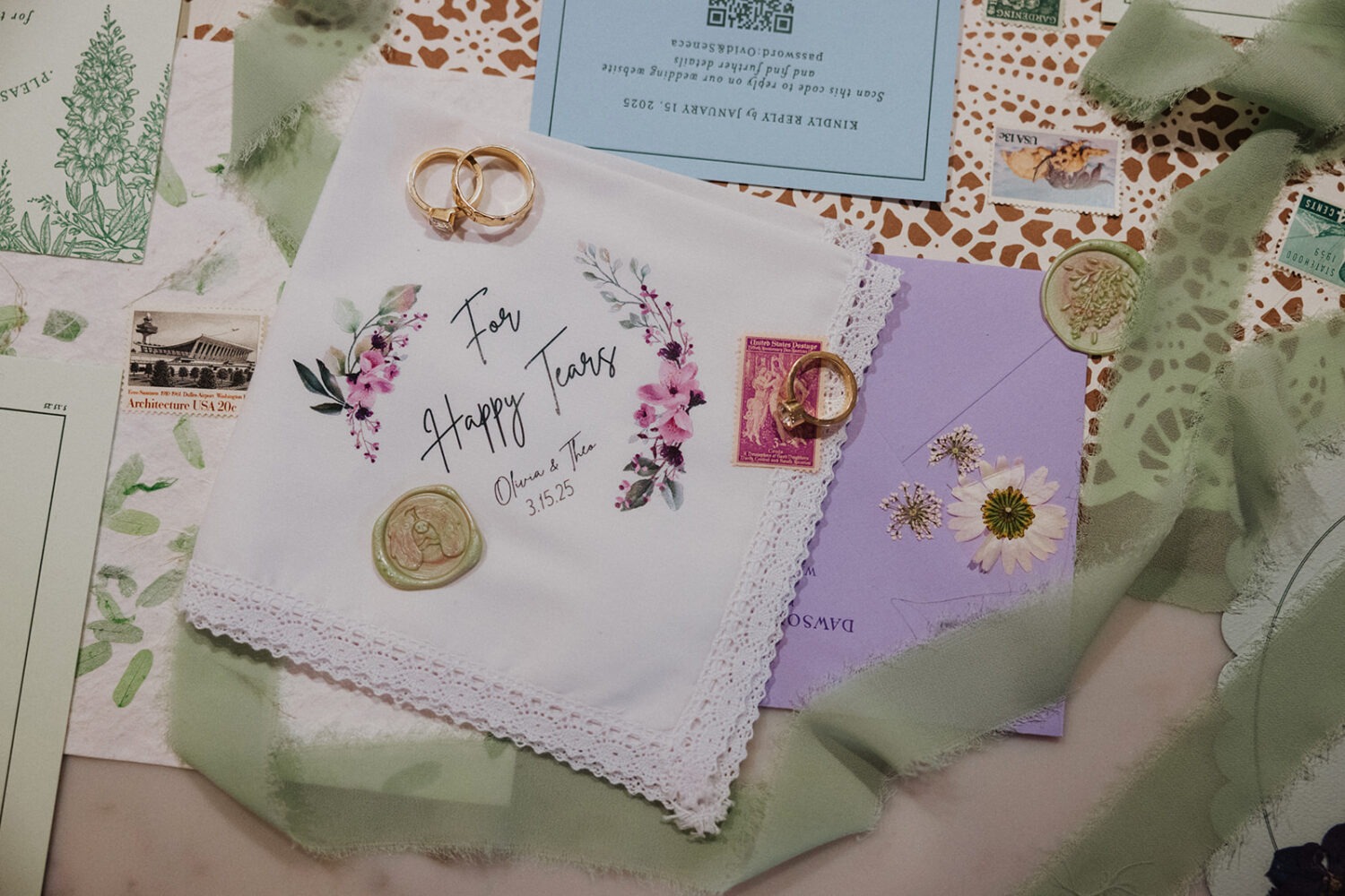 vintage wedding details