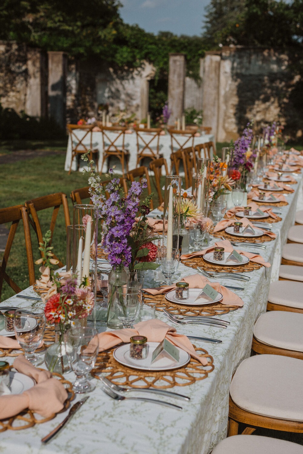 wedding reception ideas for table