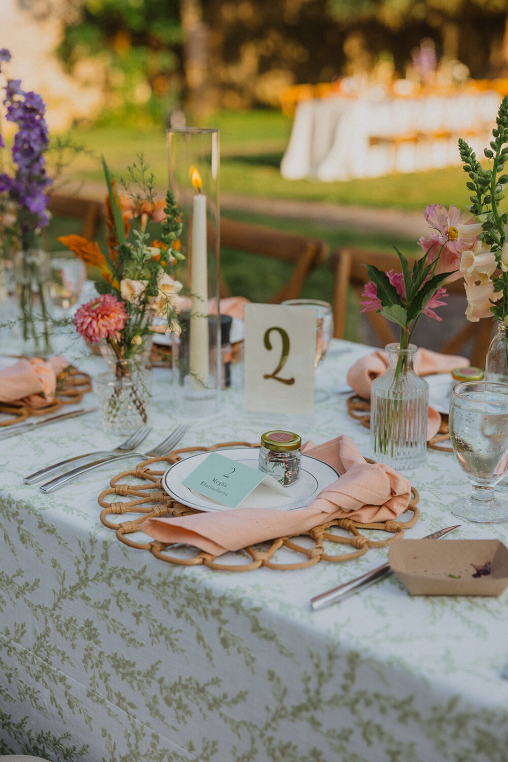 wedding reception ideas for table