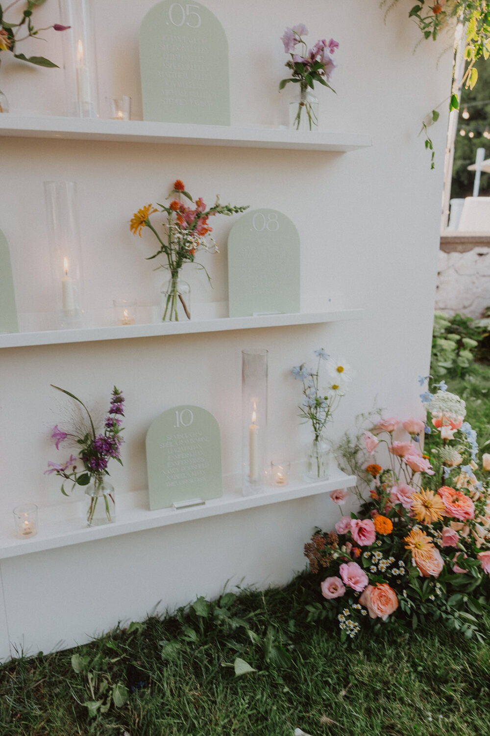 wedding reception ideas for guest seating