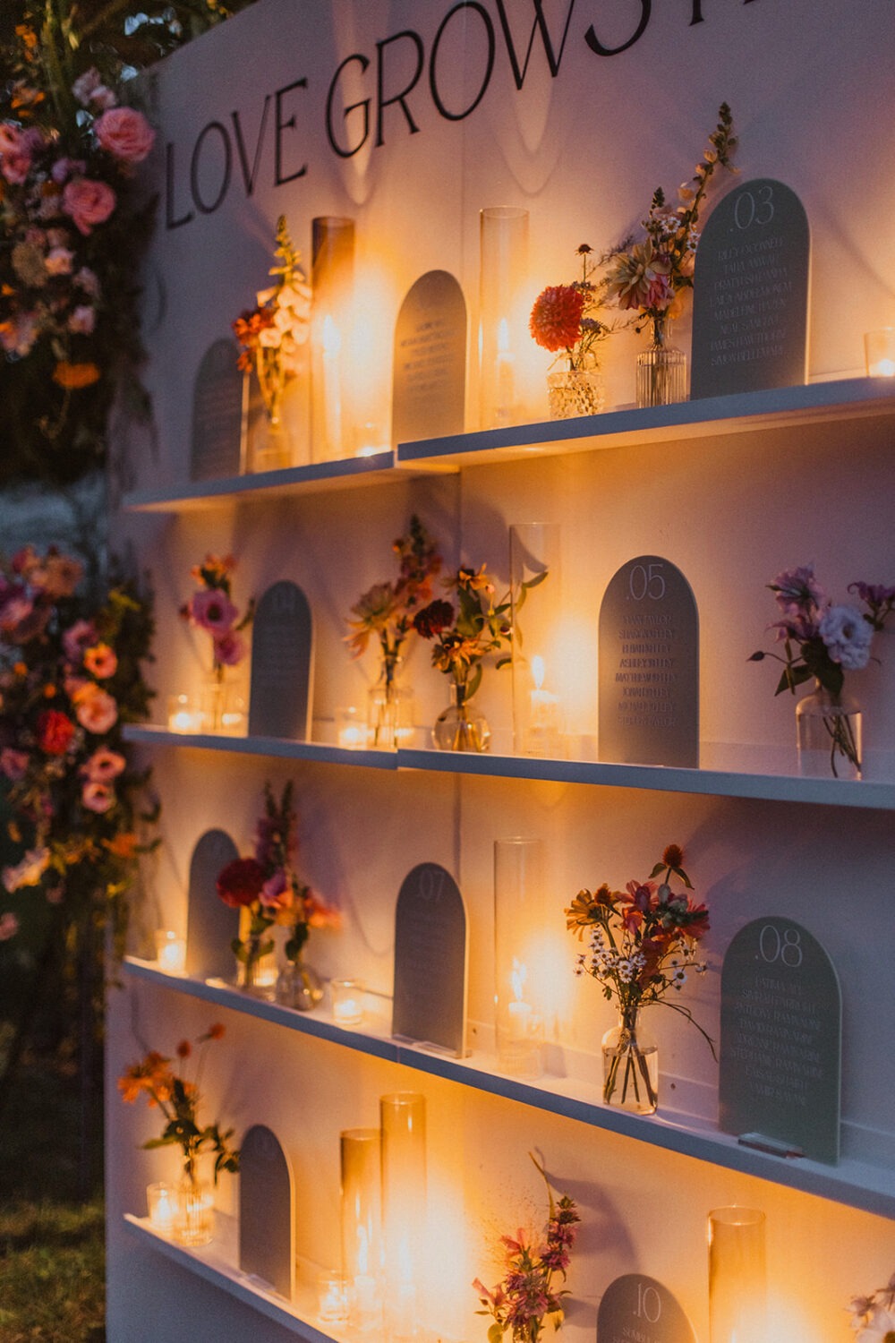 wedding reception ideas for guest seating