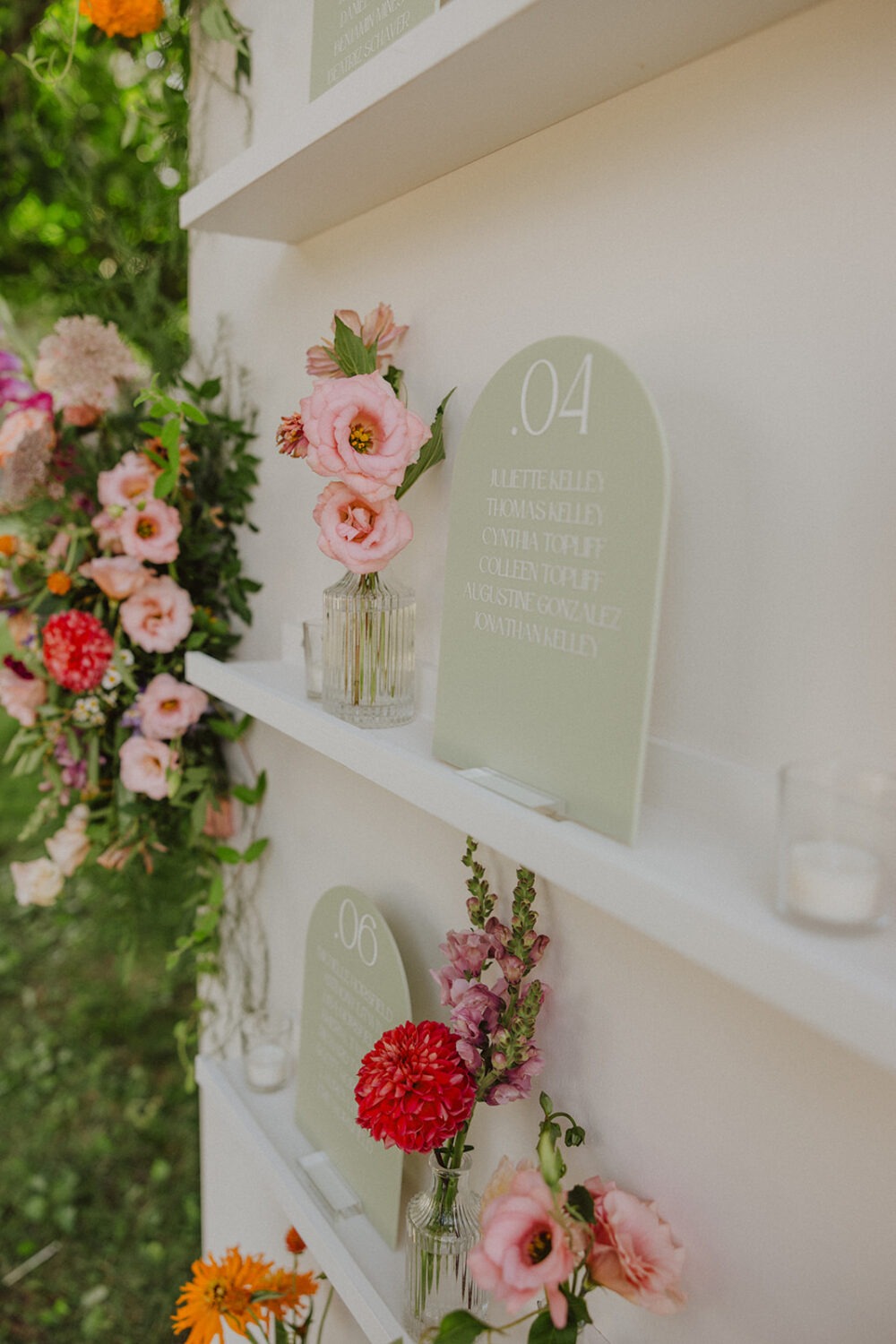 wedding reception ideas for guest seating