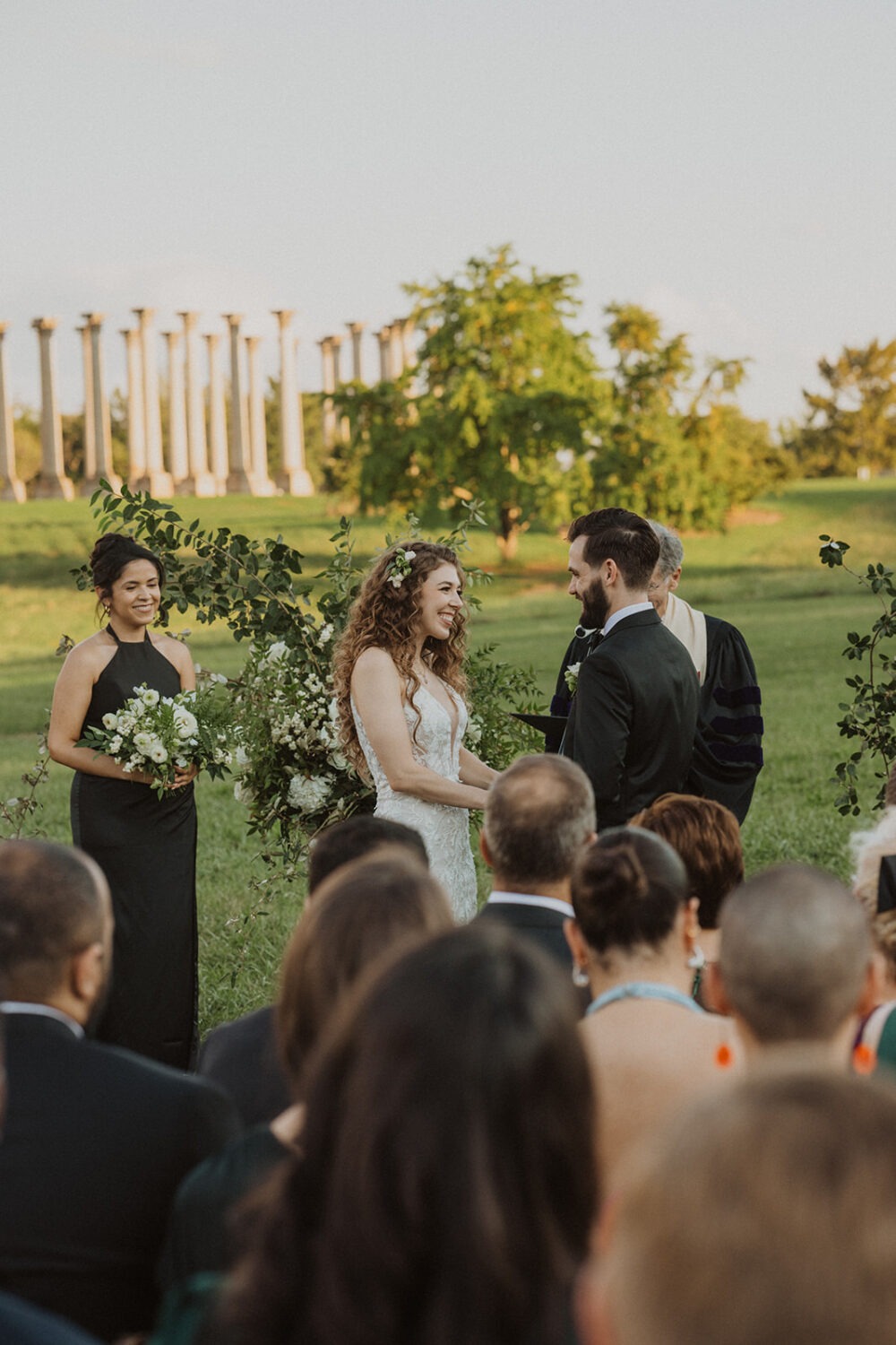 National Arboretum wedding ceremony 
