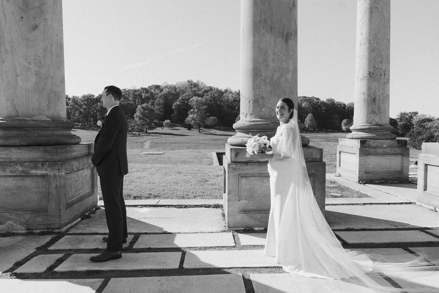 first look at the National Capitol Columns 