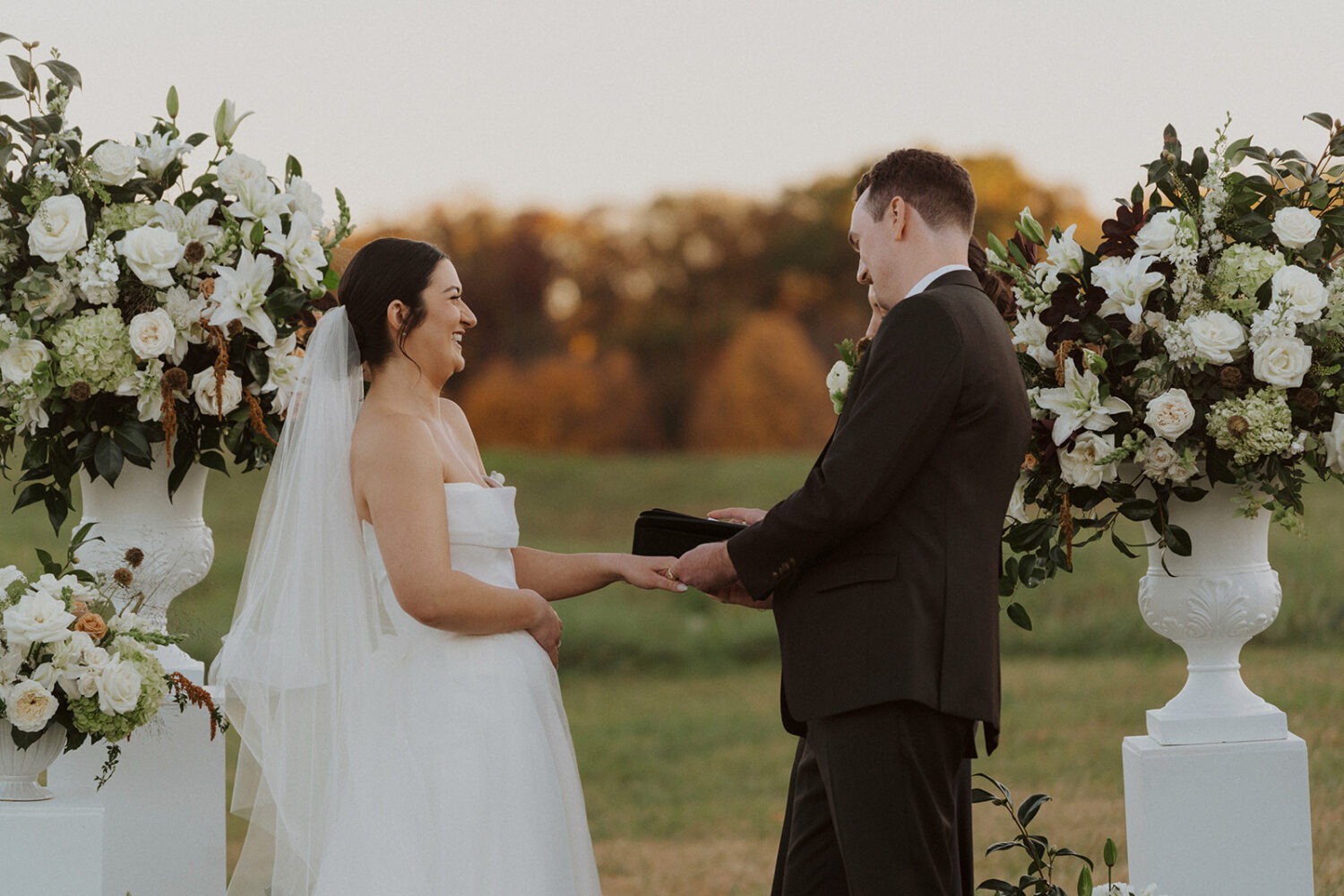 National Arboretum wedding ceremony