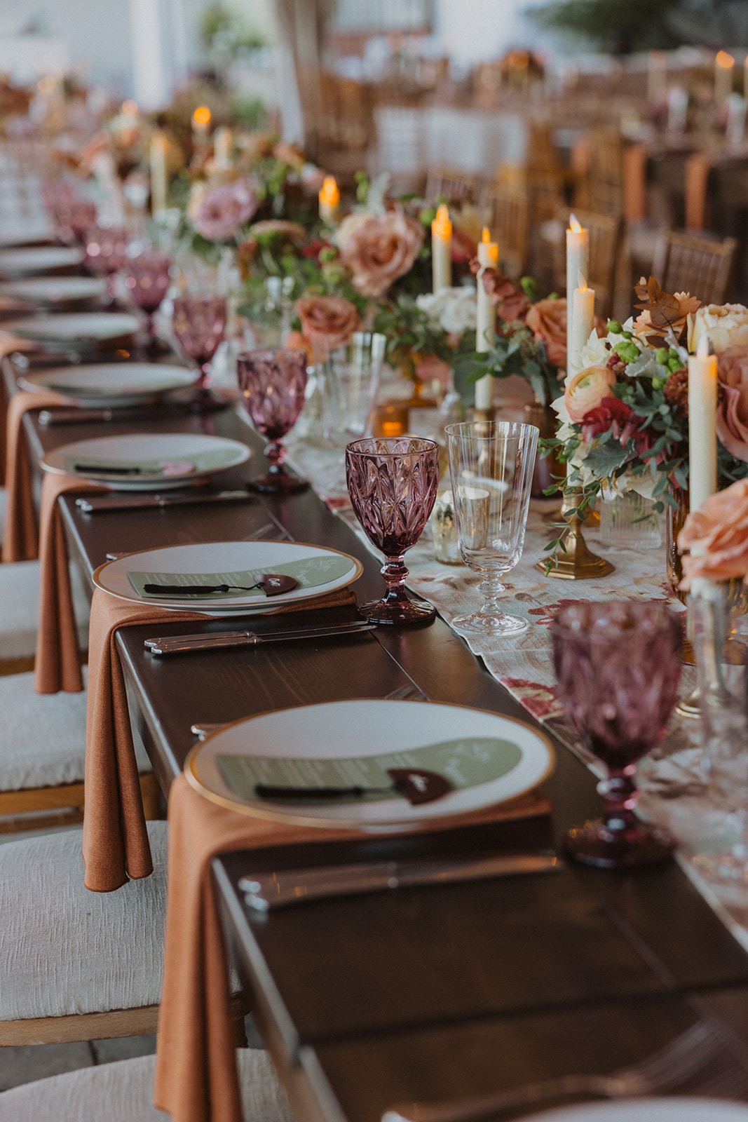 wedding reception ideas for table