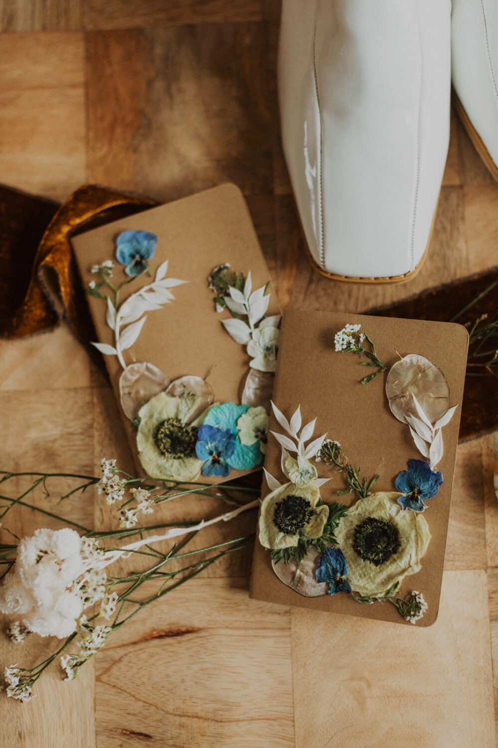 photo of DIY vow books