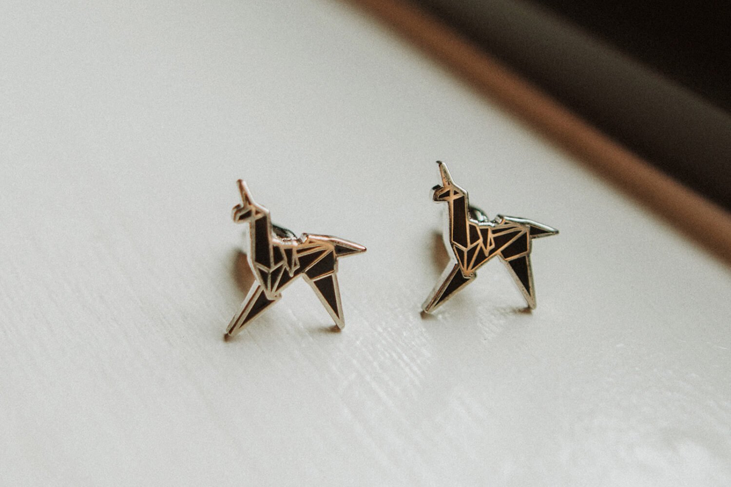 personalized cufflinks as a dog