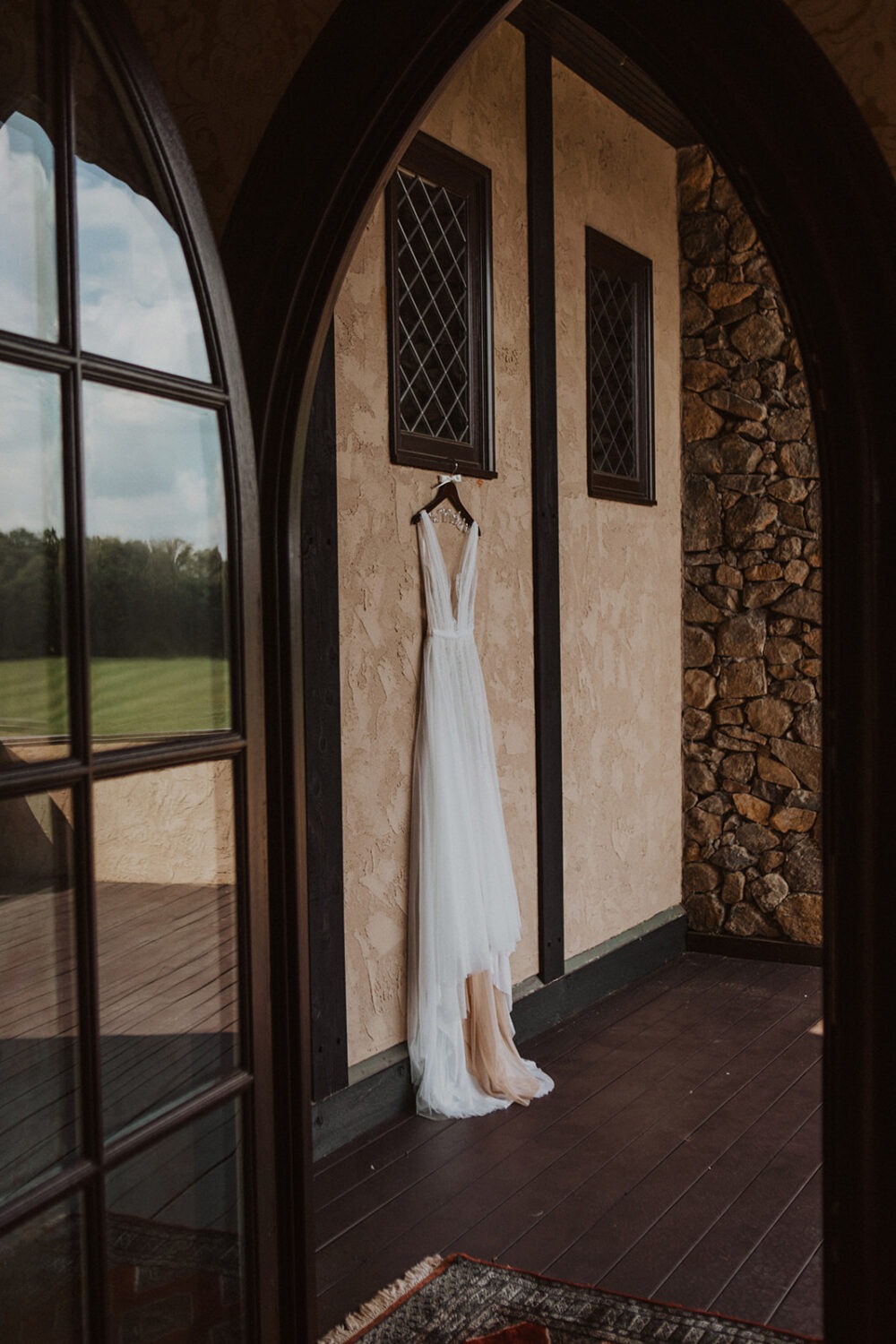 wedding dress details