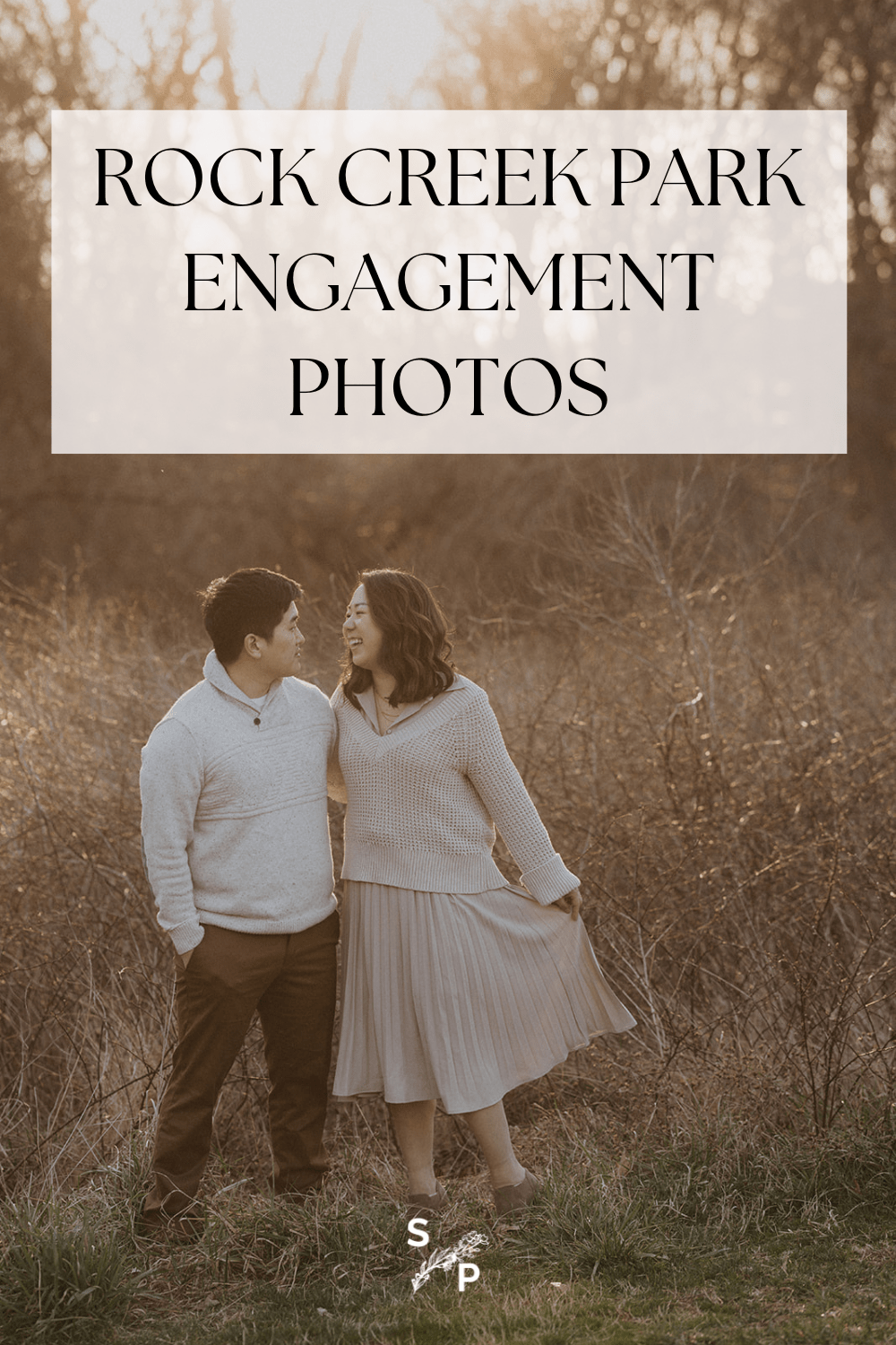 Rock Creek Park engagement photos