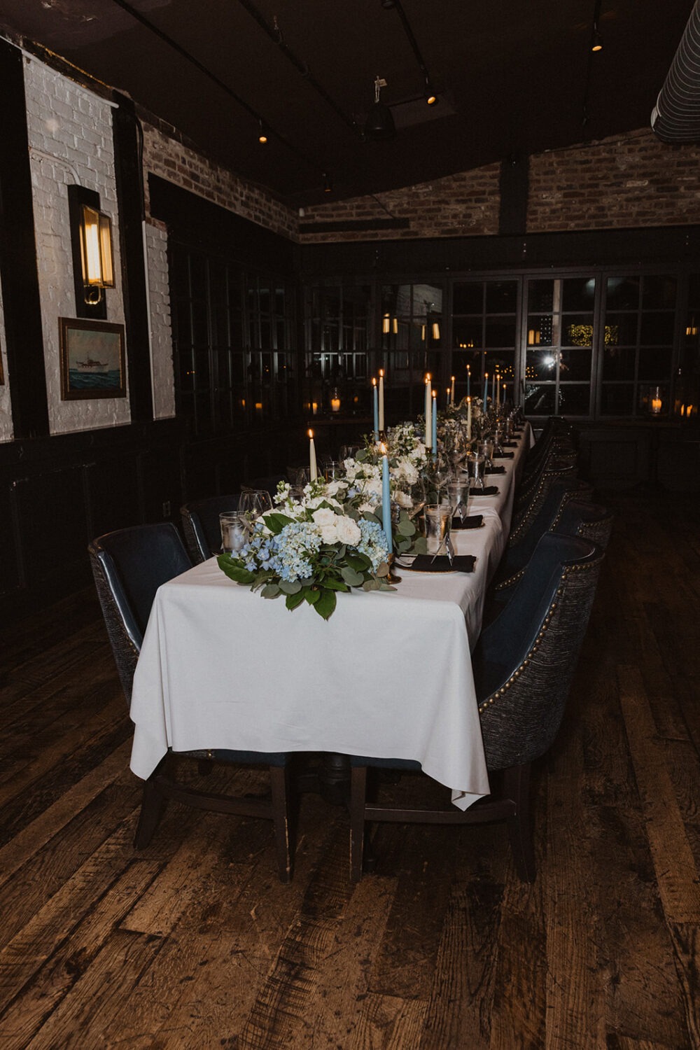 reception table decor