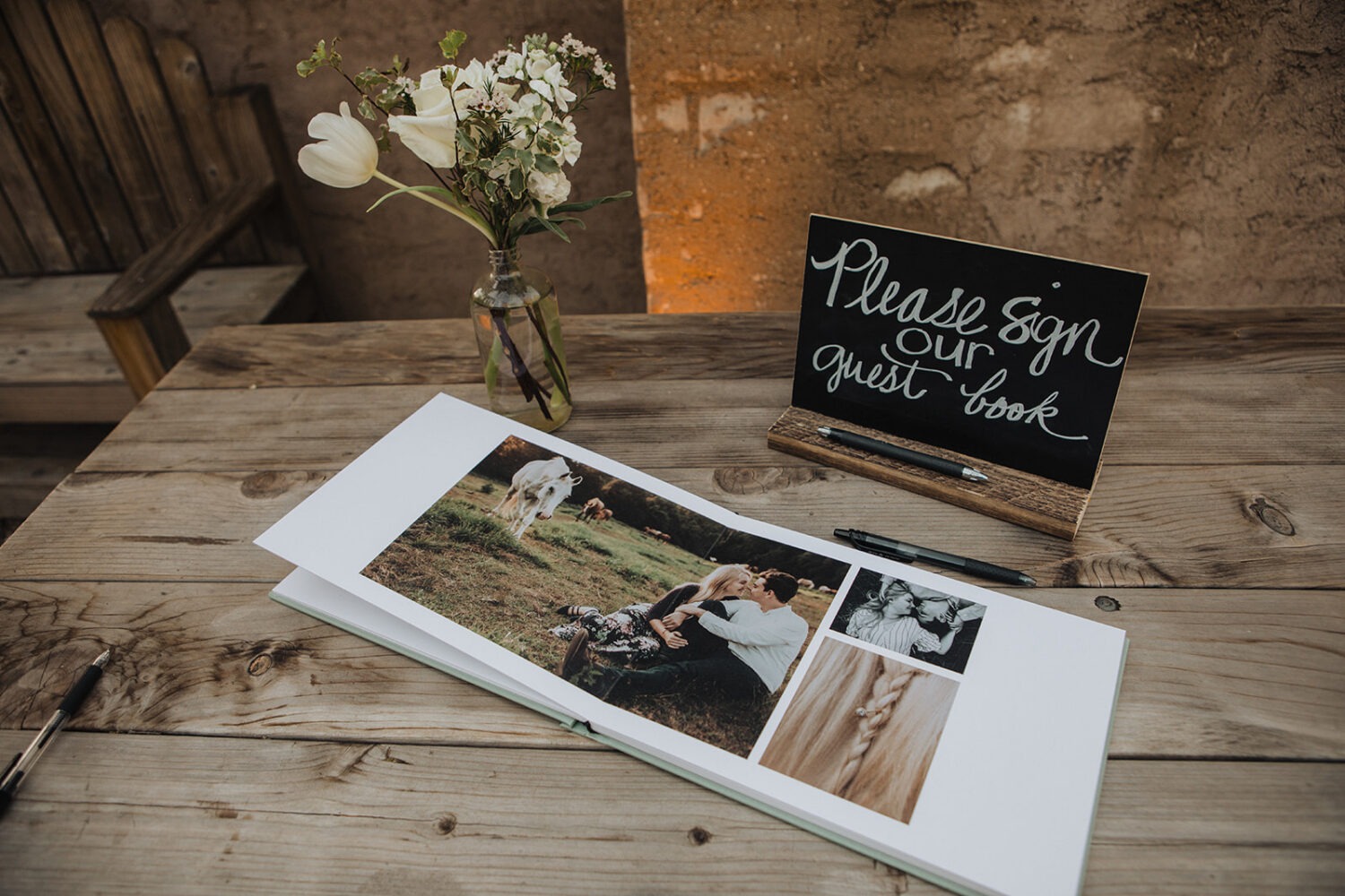 guest book photo album