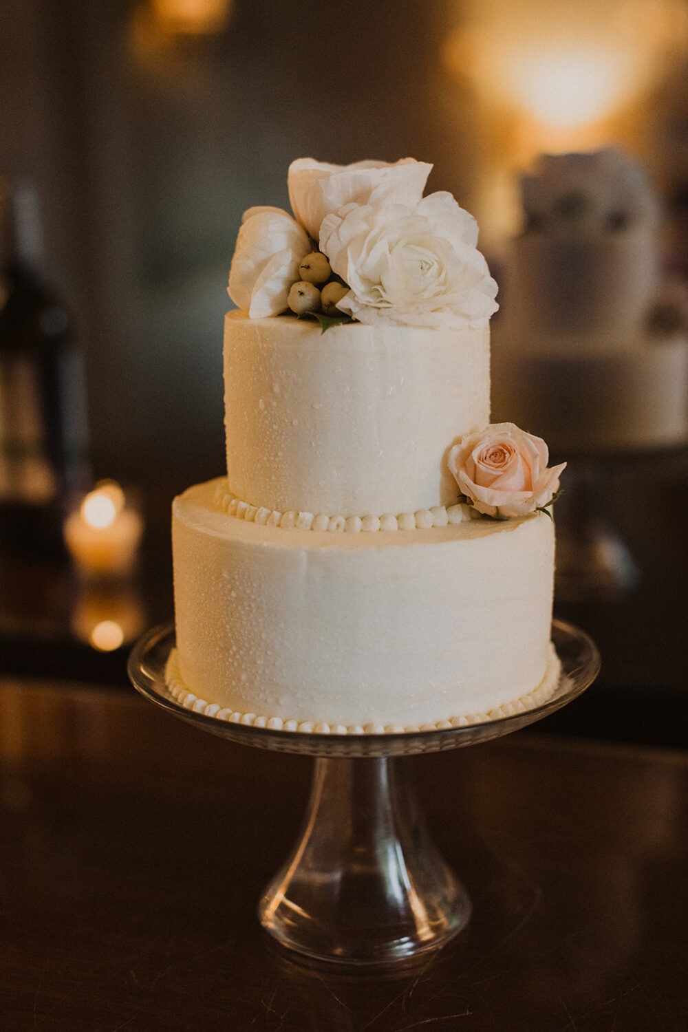 The Inn at Little Washington photos of the wedding cake